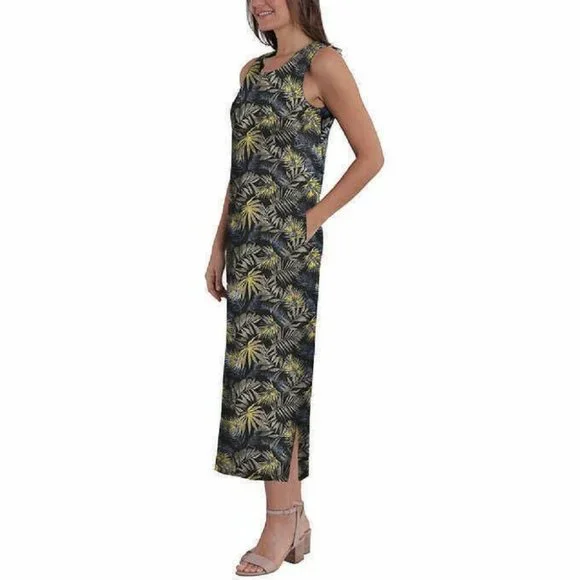 james perse black linen dress James Perse Linen Halter Dress main image 0